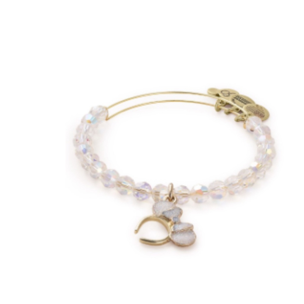 Disney Minnie Ear Headband with Beads Bangle by Alex and Ani - Picture 2 of 6